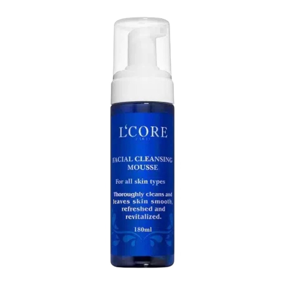 New L'Core Paris Facial Cleansing Mousse 180ml Luxury Skincare Foam Wash $129